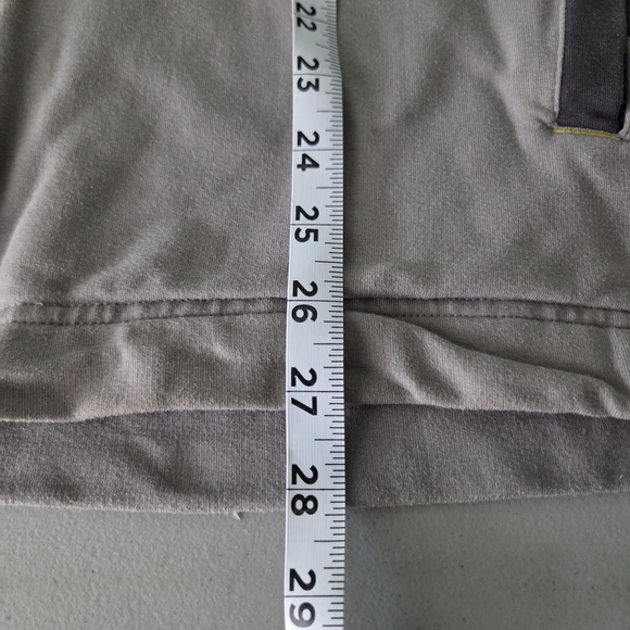 Patagonia Men's XL Gray Yellow Full Zip Organic Cotton Spandex Track Jacket - Picture 9 of 9